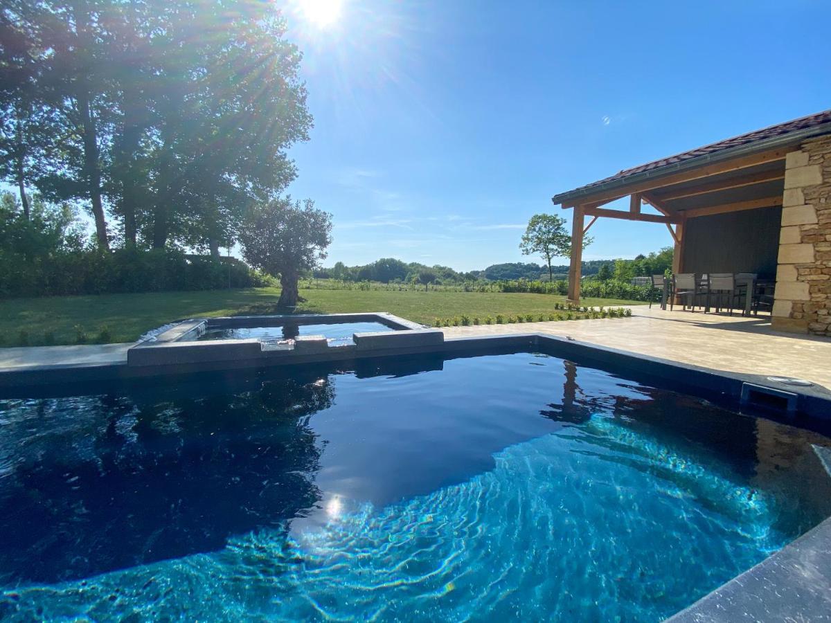 Villa Moderne , Neuve Piscine Jacuzzi . Sarlat-la-Caneda Exterior photo
