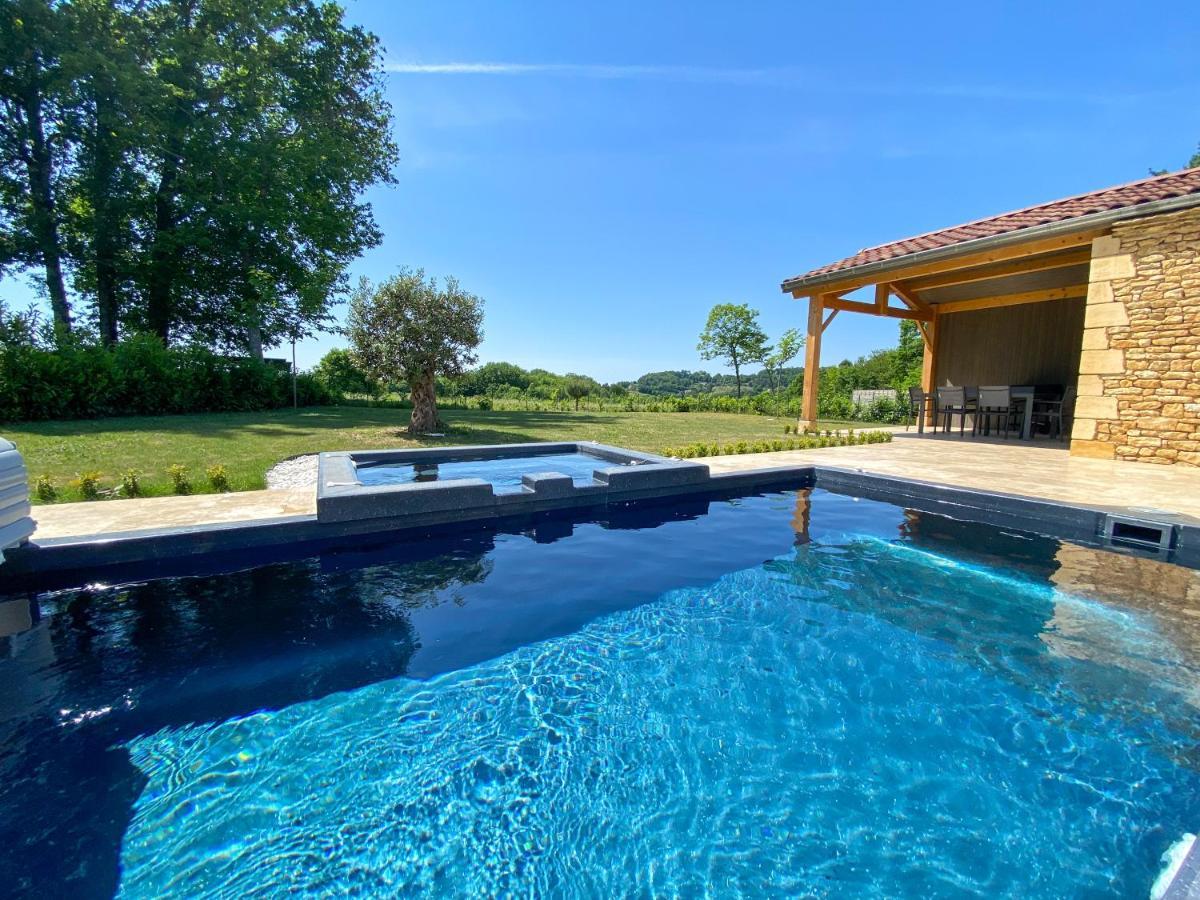 Villa Moderne , Neuve Piscine Jacuzzi . Sarlat-la-Caneda Exterior photo